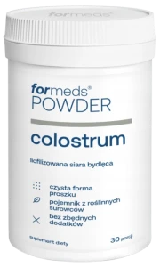ForMeds POWDER COLOSTRUM 30 porcji - Odporność Zmęczenie Znużenie