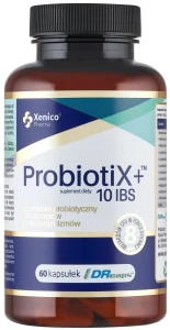 Xenico ProbiotiX+ 10 IBS 60 kapsułek Vcaps® - Układ Pokarmowy Biegunka Zaparcia Wzdęcia
