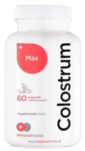 Colostrum MAX - Maksymalne Wsparcie Odporności dla Dorosłych 60 kapsułek 