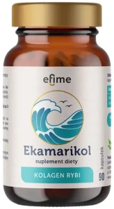 EkaMedica efime EkaMarikol - kolagen morski 90 kapsułek - Skóra Stawy Kości Chrząstki Zmarszczki