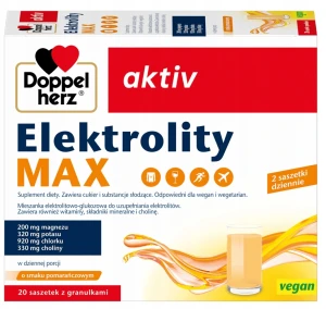 Doppelherz Aktiv Elektrolity MAX Smak Pomarańczowy Energia