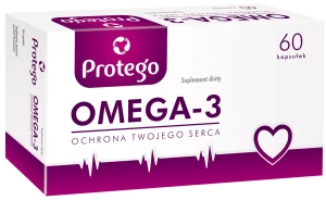 Salvum Protego Omega-3 60 kapsułek - Krążenie Odporność Serce Mózg Wzrok