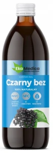 EkaMedica Czarny Bez NFC 0,5L Odchudzanie Odporność Polifenole