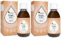 Aliness Tran - Olej z dorsza KIDS + Wit. A 400 µg, 200 ml o smaku pomarańczowym - 2 sztuki - łącznie 400 ml (id: 9177)