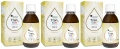 Aliness Tran - Olej z dorsza KIDS + Witamina A 400 µg 200 ml o smaku cytrynowym - 3 sztuki - łącznie 600 ml (id: 9180)