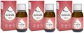 Aliness Krill Oil Omega 3 z Astaksantyną 100 ml Olej z kryla antarktycznego klasy premium - 3 sztuki - łącznie 300 ml (id: 9184)