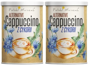 2 x Polski Mniszek Cappuccino z Cykorii classic 150 g - Bezkofeinowe Pyszny Delikatny Smak