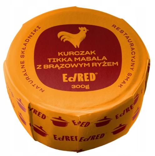 Kurczak tikka masala z brązowym ryżem 300g, EdRed (id: 9292)