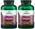 2x Swanson MSM TruFlex 1500mg 120 tabletek Methyl - Sulfonyl - Methane na Stawy Stany zapalne (id: 9315)
