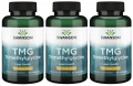 3 x Swanson TMG Betaina 500mg 90 kapsułek Wspomaga Zdrową Pracę Wątroby (id: 9318)