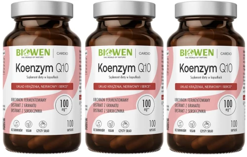 Zestaw 2x Biowen Koenzym Q10 100mg 100 kapsułek - Serce Krążenie Naczynia Krwionośne (id: 8035)