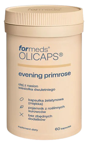 ForMeds OLICAPS Evening primrose 60 kapsułek Kwasy Omega Uroda (id: 9348)