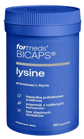 ForMeds BICAPS Lysine 60 kapsułek Aminokwasy Kości i Stawy (id: 9349)