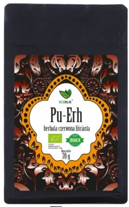 Ecoblik Herbata liściasta EKO PU-Erh 70g luz