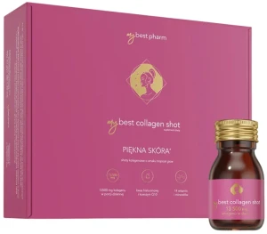 MyBestPharm MyBestCollagenShot 13500mg 30 buteleczek na Promienną Skórę i Mocne włosy