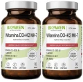 Zestaw 2x Biowen Witaminy D3+K2MK7 90 kapsułek - Odporność Kości Wchłanianie Wapnia (id: 8080)