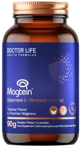 Doctor Life Magtein - L-treonian magnezu w proszku 90 g Mózg Sen Zdolności poznawcze