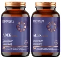 2 x Doctor Life ADEK Optima 60 kapsułek witamina A D E K (id: 9395)