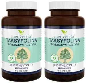 2 x Medverita Taksyfolina 50mg 60 kapsułek - Antyoksydant Odporność Witalność