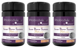 3 x Aliness ProbioBALANCE Inner Biome System Balance 10mld 30 kapsułek VEGE - Układ Pokarmowy Odporność Probiotyk