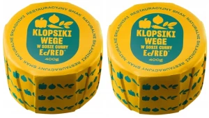 2 x EdRed Klopsiki WEGE w sosie curry - 400 g czyli porcja dla 1-2 osób 