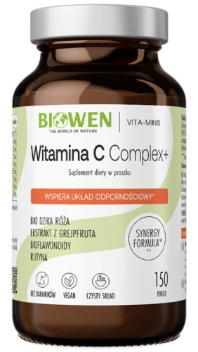 Biowen Witamina C Complex 150g proszek - Odporność Antyoksydant Skóra (id: 4602)