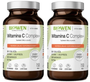 2 x Biowen Witamina C Complex 150 g – Odporność Antyoksydacja Witamina C