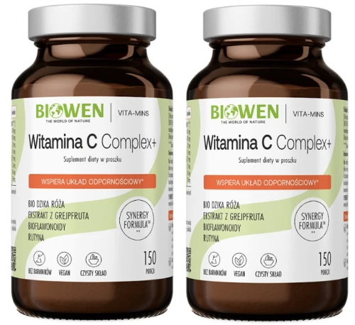 2 x Biowen Witamina C Complex 150 g – Odporność Antyoksydacja Witamina C (id: 8220)