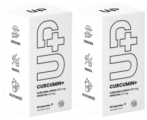 2 x UP Health Pharma UP Curcumin+ 60 kapsułek - Stawy Przeciwzapalne