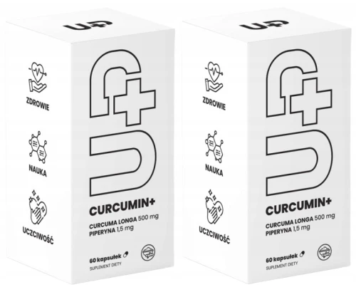 2 x UP Health Pharma UP Curcumin+ 60 kapsułek - Stawy Przeciwzapalne (id: 9433)