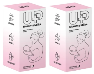 2 x UP Health Pharma UP Mommy Milk+ 90 kapsułek - Równowaga Hormonalna Odporność