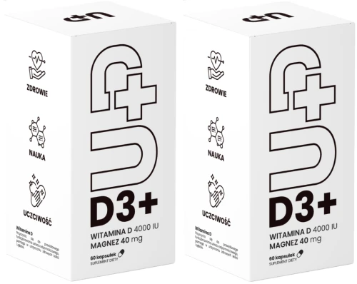 2 x UP Health Pharma UP D3+ 120 kapsułek – Odporność Kości Mięśnie (id: 9439)