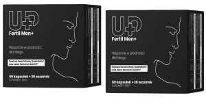 2 x UP Health Pharma UP FERTIL MEN 60 kapsułek – Płodność Plemniki Mężczyźni