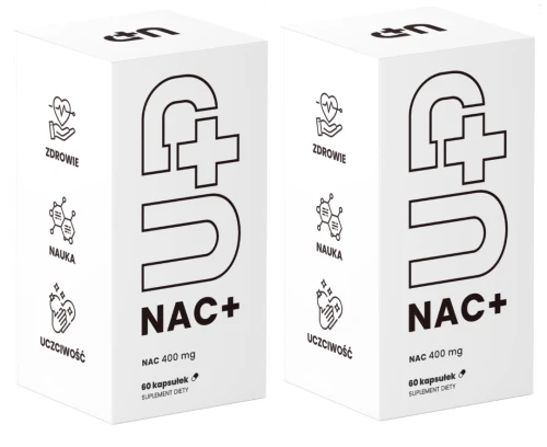 2 x UP Health Pharma UP NAC+ 60 kapsułek – Wątroba Antyoksydacja Detoks (id: 9455)