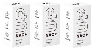 3 x UP Health Pharma UP NAC+ 60 kapsułek – Wątroba Antyoksydacja Detoks