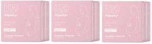 3 x UP Health Pharma UP PREGNANCY+ 60 kapsułek – Ciąża Foliany Rozwój Płodu