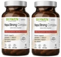 2 x Biowen Hepa Strong Complex+ 90 kapsułek - Wątroba Cholesterol Detoksykacja (id: 8012)