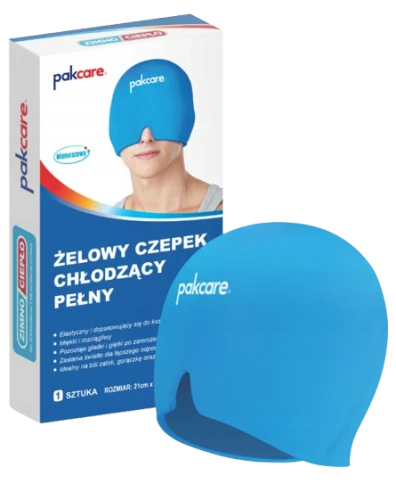 Żelowy Pełny Czepek Chłodzący  (id: 9504)