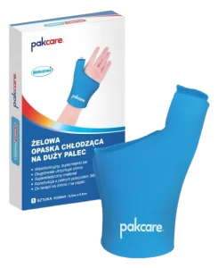 Żelowa Opaska Chłodząca na Duży Palec i Nadgarstek 
