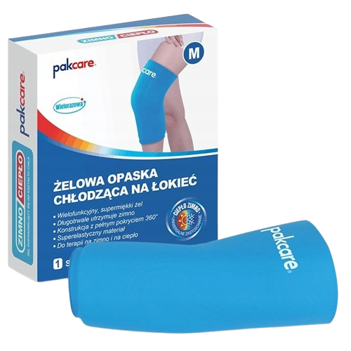 Żelowa opaska chłodząca na kolano