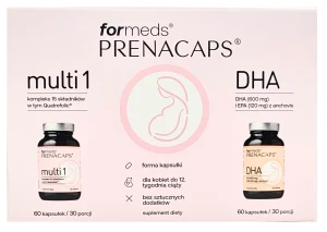 ForMeds PRENACAPS MULTI 1 + DHA - Rozwój Dziecka Układ Nerwowy