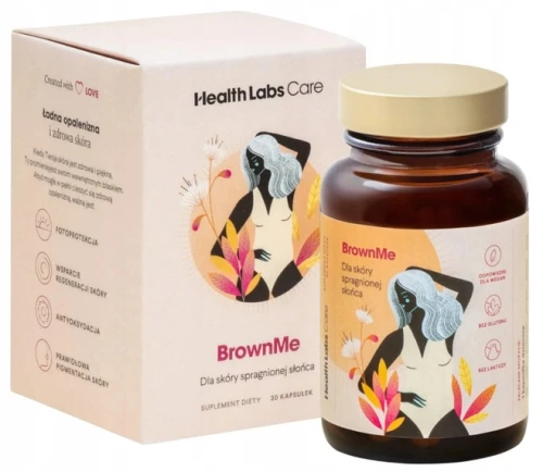 Health Labs BrownMe 30 kapsułek Dla Skóry Spragnionej Słońca (id: 9537)