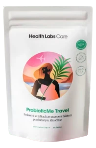Health Labs Care ProbioticMe Travel 60 żelek Jelita Podróż Wakacje
