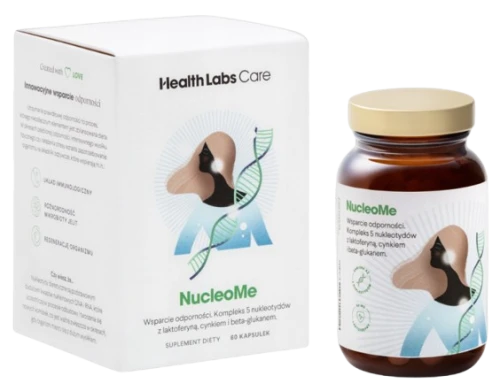 Health Labs Care NucleoMe 60 kapsułek Wzmacnianie odporności i wsparcie funkcji poznawczych