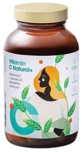 Health Labs Care Vitamin C Natural+ 120 kapsułek Odporność Zmęczenie