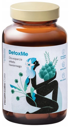 Health Labs Care DetoxMe 90 kapsułek Trawienie Wątroba (id: 9549)