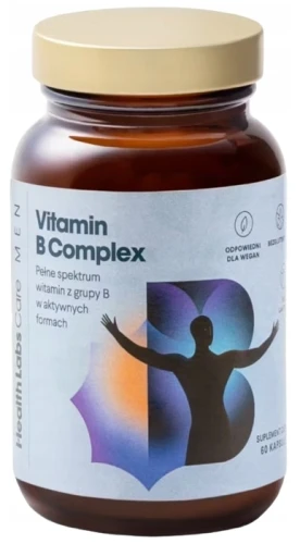 Health Labs Care Vitamin B Complex Men 60 kapsułek  (id: 9560)