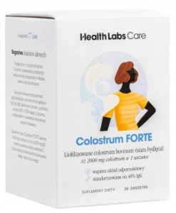 Health Labs Care Colostrum Forte 30 saszetek Odporność Siara bydlęca