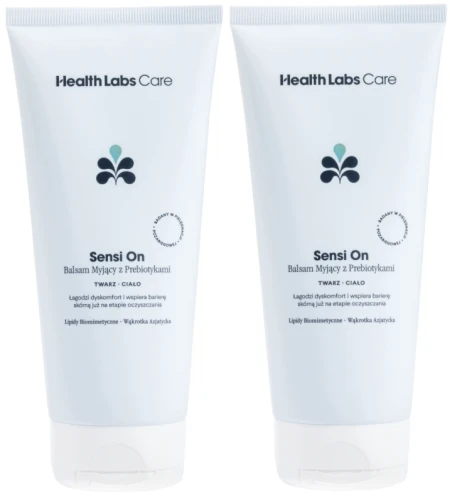 2 x Health Labs Care Sensi On 200 ml BalsamMyjący z Prebiotykami do Twarzy i Ciała (id: 9571)