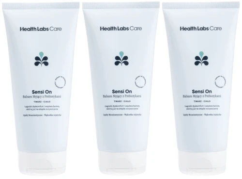 3 x Health Labs Care Sensi On 200 ml BalsamMyjący z Prebiotykami do Twarzy i Ciała (id: 9572)